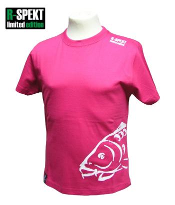 R-spekt detské tričko carper kids ružové-veľkosť 7/8 yrs