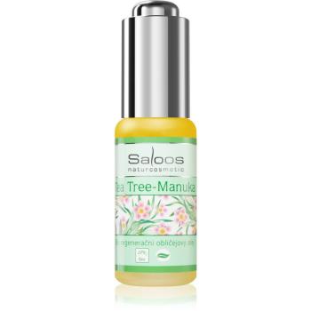 Saloos Bio Skin Oils Tea Tree & Manuka upokojujúci a regeneračný olej na aknóznu pleť 20 ml