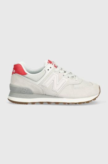 Tenisky New Balance WL574RC šedá farba