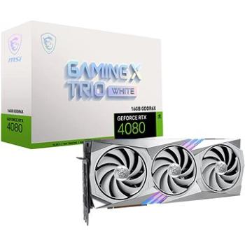 MSI GeForce RTX 4080 16 GB GAMING X TRIO WHITE (RTX 4080 16GB GAMING X TRIO WHITE)