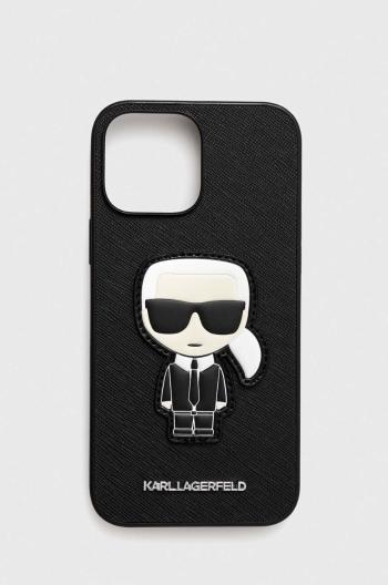 Puzdro na mobil Karl Lagerfeld iPhone 13 Pro Max 6,7" čierna farba