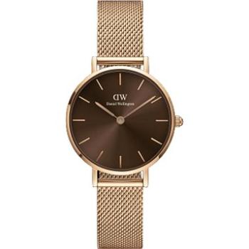 DANIEL WELLINGTON Petite Amber 28 mm Rose gold (7315030027754)