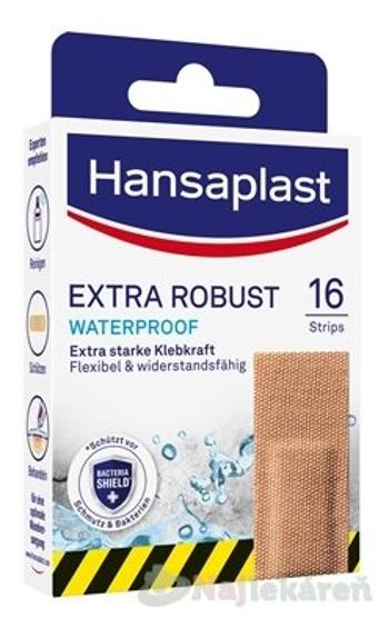 Hansaplast EXTRA ROBUST Waterproof odolná náplasť 16ks