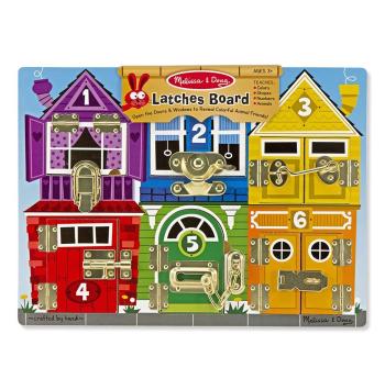 Odomykanie zámkov Melissa and Doug Locks board