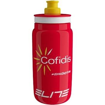 Elite Cyklistická fľaša na vodu FLY COFIDIS 550 ml (8020775041659)