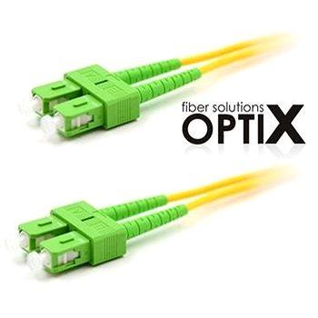 OPTIX SC/APC-SC/APC optický patch cord 09/125 7 m G657A (1444)