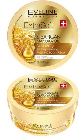 Eveline Cosmetics Extra Soft - bioArgan Krém s manuka olejom 175 ml