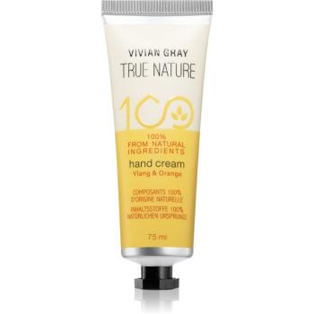 Vivian Gray True Nature Ylang & Orange hydratačný krém na ruky 75 ml