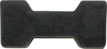 AS Schwabe spojovacie kolíky 63243 plnogumové  čierna Kanálov: 4 105 mm Množstvo: 1 ks