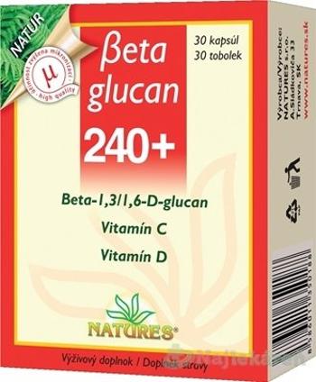 OBRA Beta glucan 240 - 30 tabliet