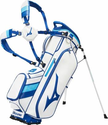 Mizuno Tour Stand Bag White/Blue Stand Bag