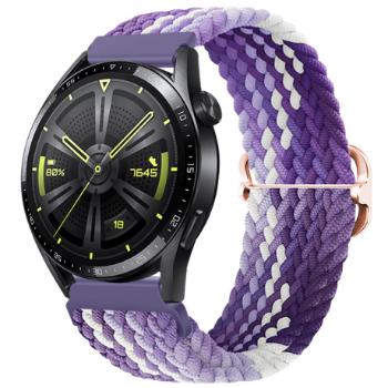 BStrap Elastic Nylon remienok na Xiaomi Watch S1 Active, grape (SSG025C1211)