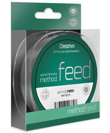 Delphin vlasec method feed šedá 200 m-priemer 0,14 mm / nosnosť 4 lb