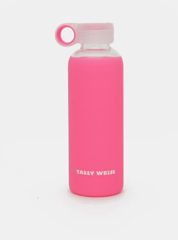 Ružová sklenená fľaša TALLY WEiJL