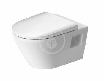 DURAVIT - D-Neo Závesné WC, Rimless, biela 2578090000