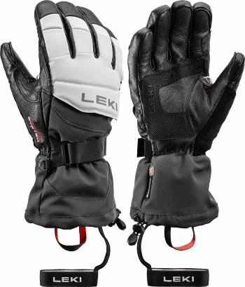 Leki Griffin Thermo 3D Black/Graphite/Sand 10 Lyžiarske rukavice