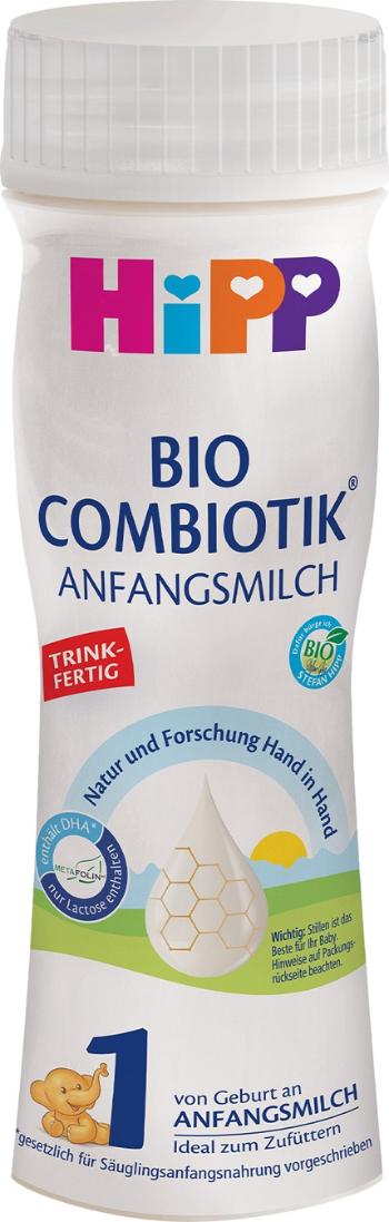 HiPP 1 BIO Combiotik® Počiatočná tekutá mliečna dojčenská výživa od narodenia 200 ml