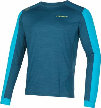 La Sportiva Beyond Long Sleeve M Storm Blue/Maui L