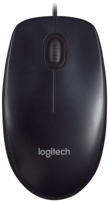 Logitech M90 Wi-Fi myš USB optická čierna 2 null 1000 dpi