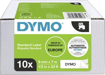 páska do štítkovača sada 10 ks DYMO D1 2093096  Farba pásky: biela Farba písma:čierna 9 mm 7 m