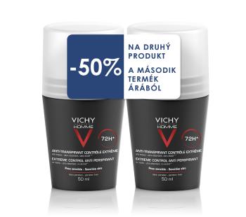 VICHY HOMME deodorant ROLL-ON PROTI POTENIU DUO 72H
