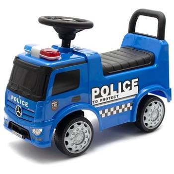 BABY MIX detské odrážadlo so zvukom, Mercedes polícia, modré (8596164088470)