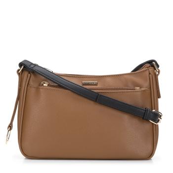 Dámska crossbody kabelka Wittchen s predným vreckom, dvojfarebná 97-4Y-630-9