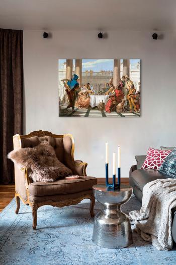 Obraz na plátne Giambattista Tiepolo - Kleopatrina hostina