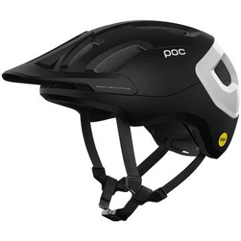 POC prilba Axion Race MIPS Uranium Black Matt/Hydrogen White MED (7325549926752)