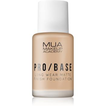 MUA Makeup Academy PRO/BASE dlhotrvajúci zmatňujúci make-up odtieň #144 30 ml