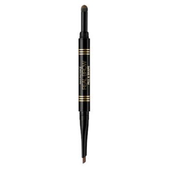 MAX FACTOR Ceruzka na obočie Real Brow Fill & Shape, 04 Deep Brown