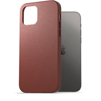 AlzaGuard Genuine Leather Case na iPhone 12/12 Pro hnedý (AGD-GLC0010C)