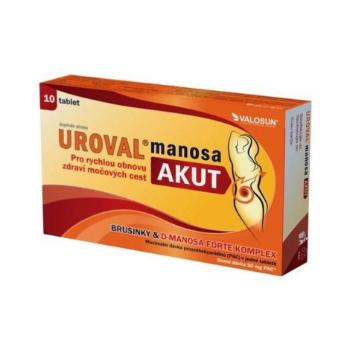 Walmark UROVAL manosa AKUT plus 10 tbl