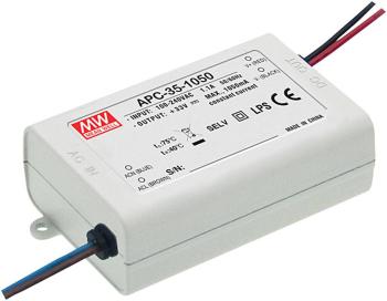 Mean Well APC-35-350 LED driver  konštantný prúd 35 W 0.35 A 28 - 100 V/DC bez možnosti stmievania, ochrana proti prepät