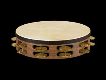 MEINL HANDTAMBOURIN, VINTAGE MESSINGSCHELLEN, ZWEIREIHIG