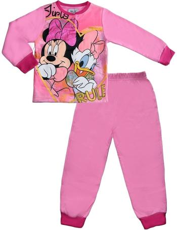 Dievčenské ružové pyžamo minnie and Daisy vel. 128