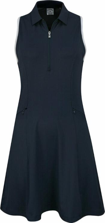 Callaway Racer Back Flounge Dress Peacoat XS