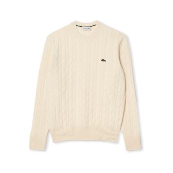 Lacoste  Knit AH2924 - Blanc  Svetre Béžová