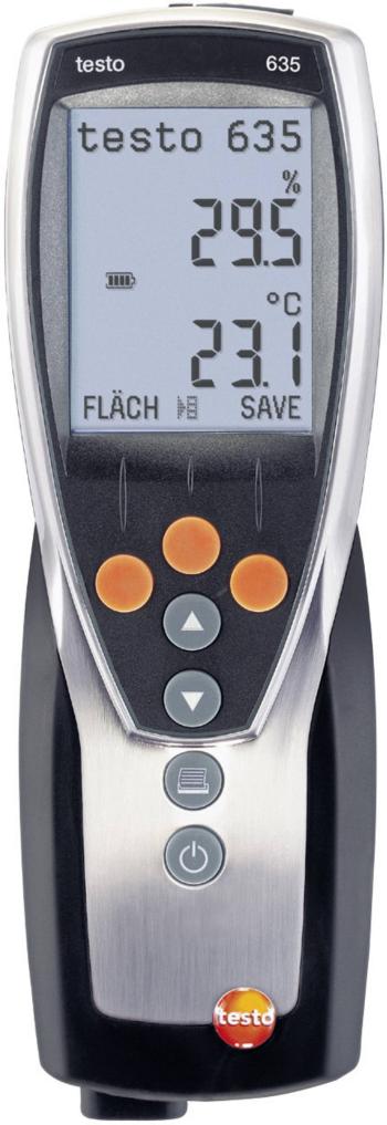 testo 635-1 vlhkomer vzduchu (hygrometer)  0 % rF 100 % rF detektor bodu topenia / plesne