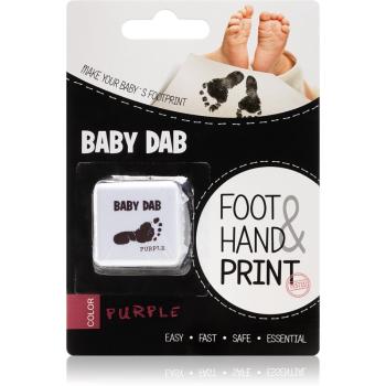 Baby Dab Foot & Hand Print Purple farba na detské odtlačky