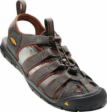 Keen Pánske outdoorové topánky Clearwater CNX Men's Sandals Raven/Tortoise Shell 42,5