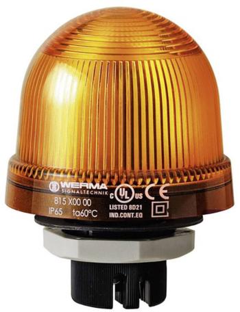 Werma Signaltechnik signalizačné osvetlenie  815.300.00 815.300.00  žltá trvalé svetlo 12 V/AC, 12 V/DC, 24 V/AC, 24 V/D