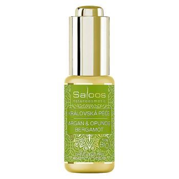 SALOOS Kráľovská starostlivosť Argan&Opuncia + Bergamot BIO 20 ml