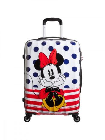 SAMSONITE AMERICAN TOURISTER DISNEY LEGENDS SPINNER 65/24 ALFATWIST MINNIE BLUE DOTS