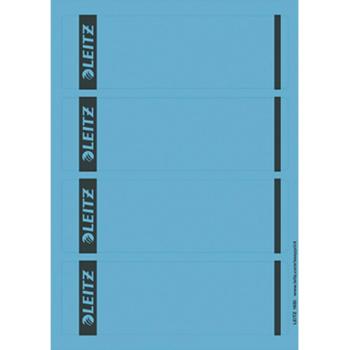 Leitz štítky zložiek 16852035 61.5 x 192 mm papier  modrá permanentné 100 ks