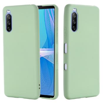 RUBBER Gumený kryt Sony Xperia 10 III zelený