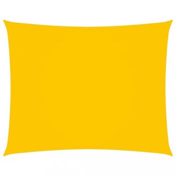 Tieniaca plachta obdĺžniková 5 x 6 m oxfordská látka Dekorhome Žltá