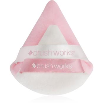 Brushworks Triangular Powder Puff Duo labutienka