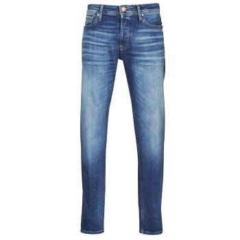 Jack & Jones  JJIMIKE  Džínsy Slim Modrá