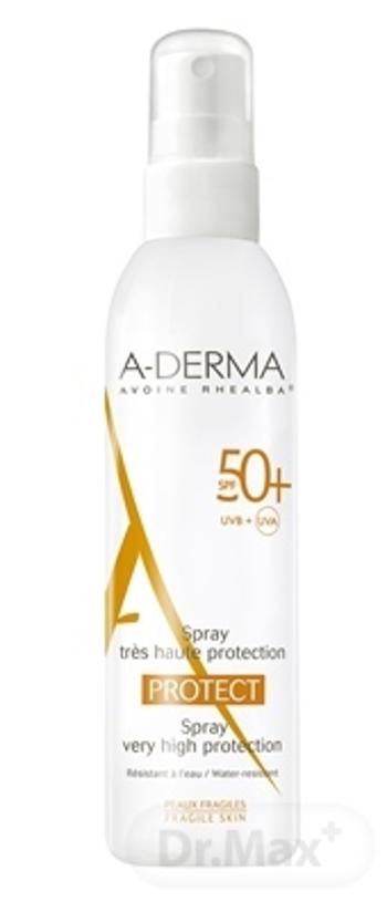A-DERMA Protect Spray SPF 50+ sprej na opaľovanie